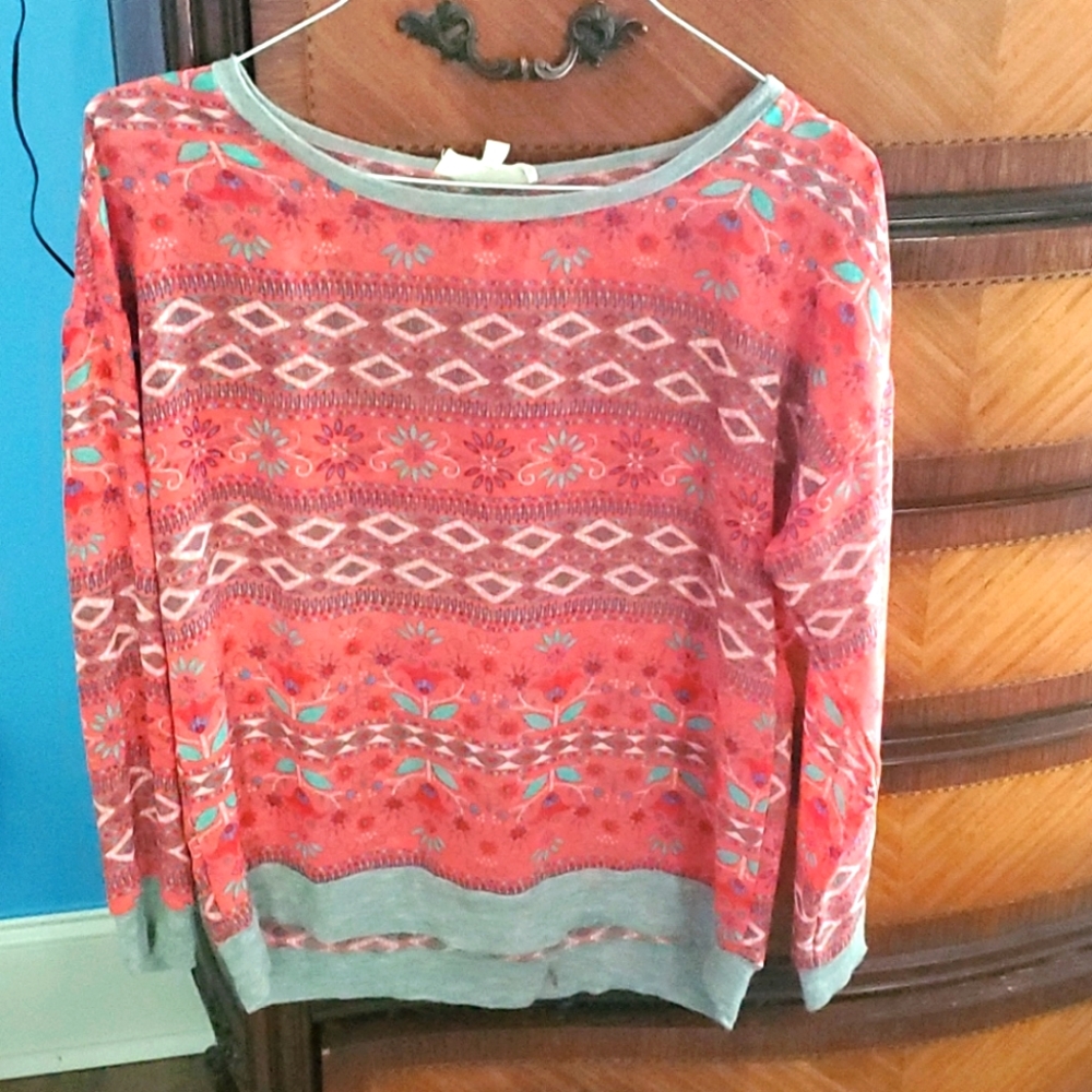 Pink Rose, boho, top